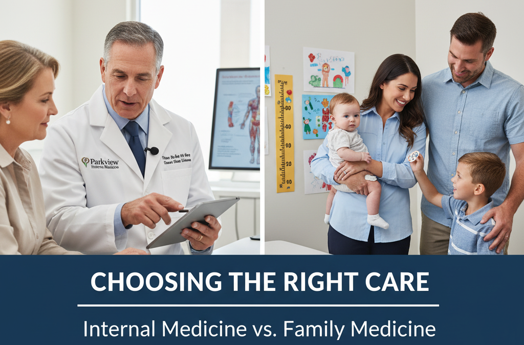 Internal Medicine vs Family Medicine in Surprise AZ